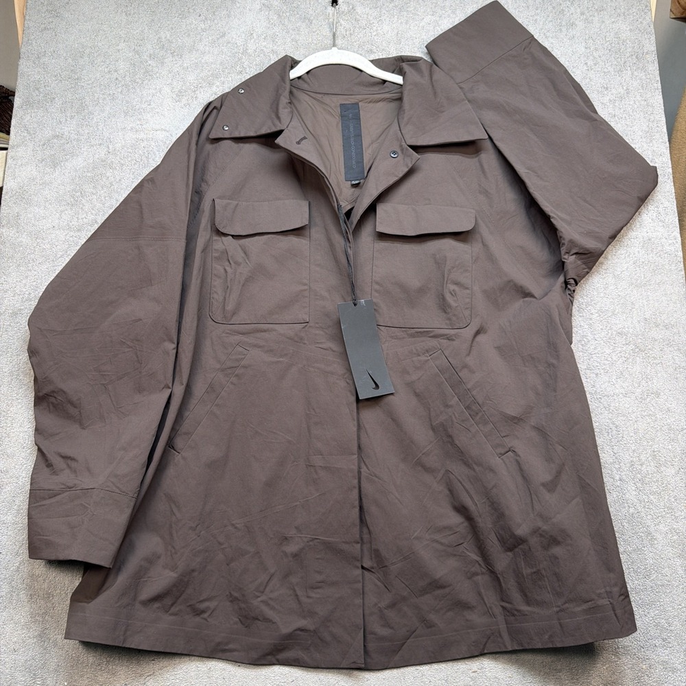 Nike ESC Every Stitch Considered Jacket Brown Italian Made Medium